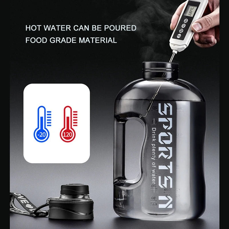 Hydratez vous avec Style ! Gourde Isotherme Grande Capacité avec Paille pour Toutes Vos Aventures