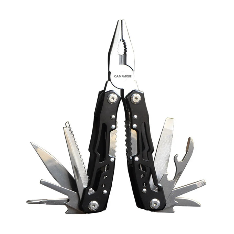 Votre Compagnon d'Aventure Ultime ! Multitool de Camping Tout-en-Un en Acier Inoxydable